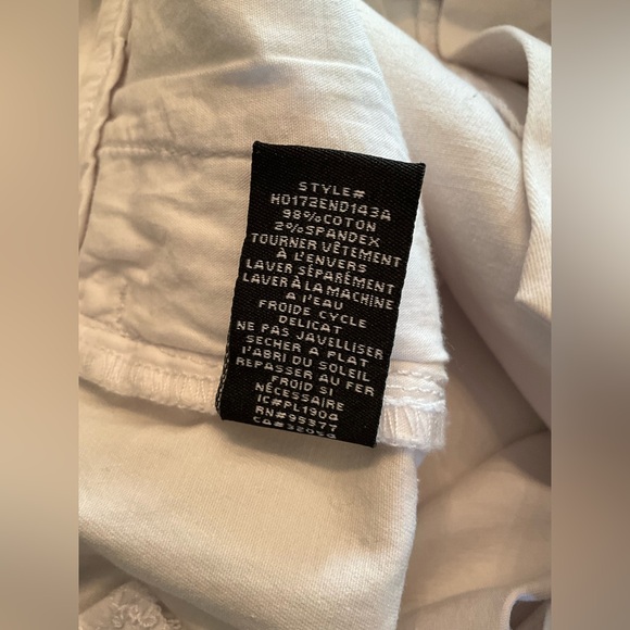 NWT Anthropologie x Sanctuary Odyssey White Short 31 - Picture 7 of 8